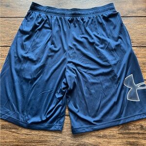 Under Armour Navy Blue Basketball shorts L